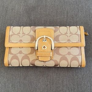 Coach Continental Long Wallet